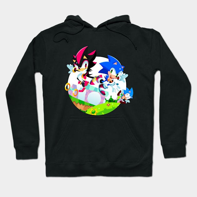 SonicXShadow Hoodie by lolo_aburto